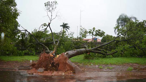 Temporal causa prejuízos e estragos em Pedrinhas Paulista