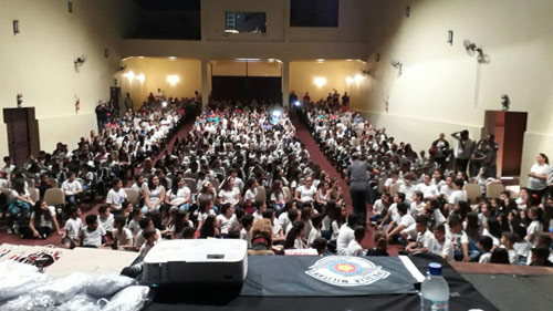 Proerd realiza formatura de alunos da Rede Municipal de Ensino