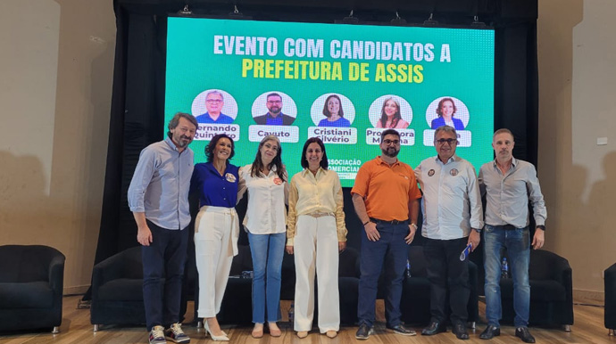 ACIA promove evento com candidatos a prefeito
