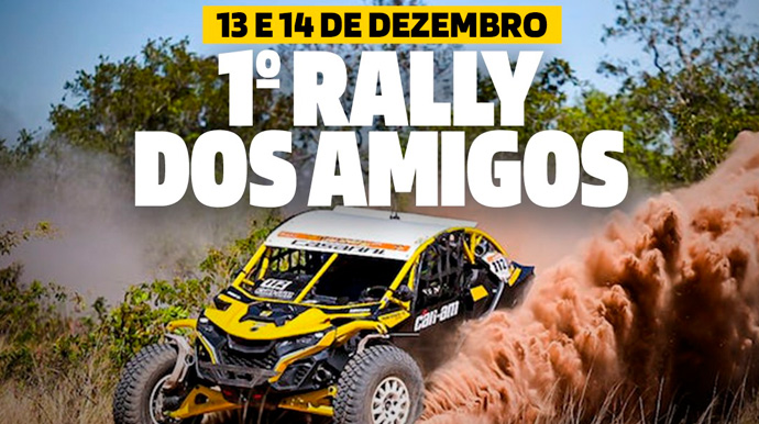 1º Rally dos Amigos de Tarumã começa nesta sexta-feira