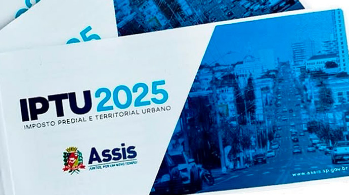 Prefeitura de Assis inicia entrega dos carnês do IPTU e outros tributos de 2025