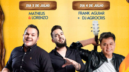 Matheus & Lorenzo e Frank Aguiar agitam o 6º Arraiá do Cateto, em Cruzália