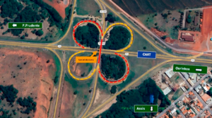 Motoristas devem redobrar a atenção ao passar pelo local - FOTO: CART/Divulgação