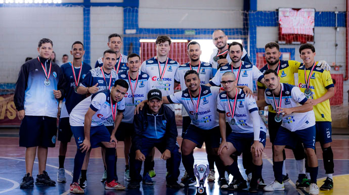 Assis Futsal volta à final dos Jogos Regionais após sete anos e conquista o vice-campeonato