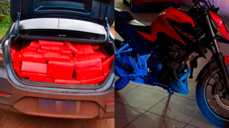 Dois homens são presos suspeitos de envolvimento em transporte de 870 kg de maconha apreendidos em Palmital