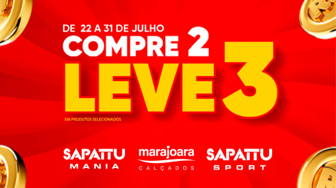 Começa amanhã “Compre 2 Leve 3” do Grupo Sapattu em Assis