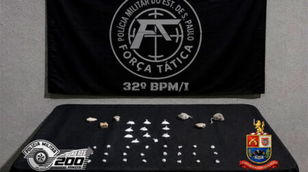 Homem de 32 anos é preso de por tráfico de drogas em Paraguaçu Paulista