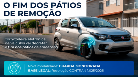 Guarda Monitorada: a Resolução CONTRAN nº 1.025/2026 inaugura uma nova era na remoção e custódia de veículos no Brasil FOTO: Divulgação