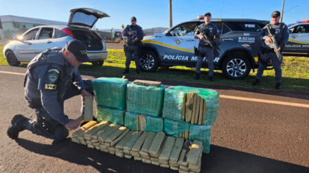TOR prende traficante com mais de 150 kg de maconha em Tarumã
