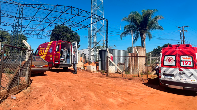 Acidente aconteceu por volta do 12h desta quarta-feira, dia 15 - FOTO: Enviada ao Portal AssisCity