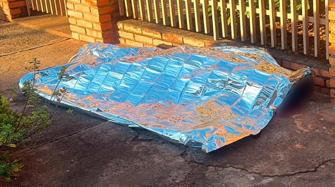 Homem foi baleado por volta das 16h30 desta segunda-feira, dia 27 de julho - FOTO: Enviada ao Portal AssisCity
